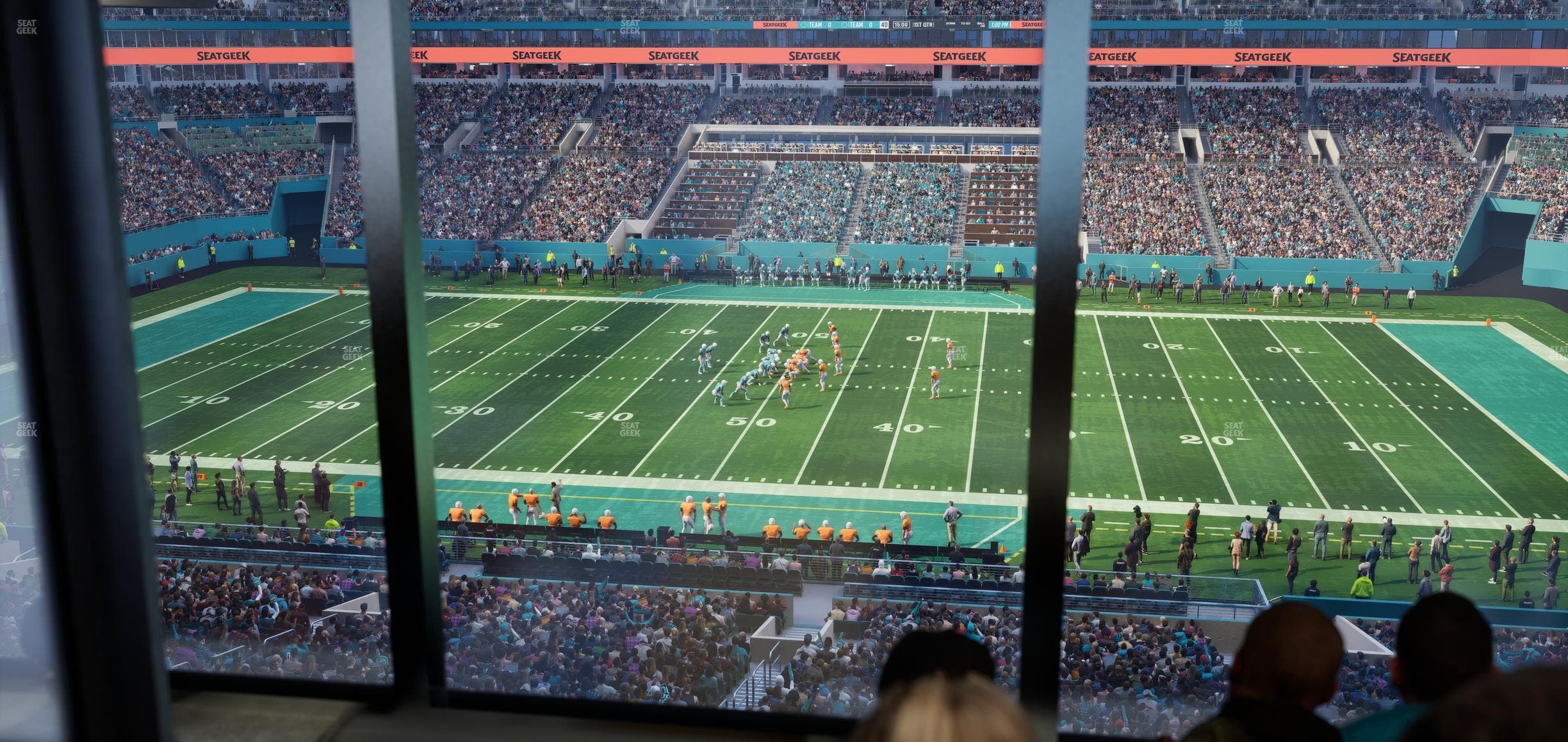Hard Rock Stadium - Section Mezzanine Suite 17 B Seat View