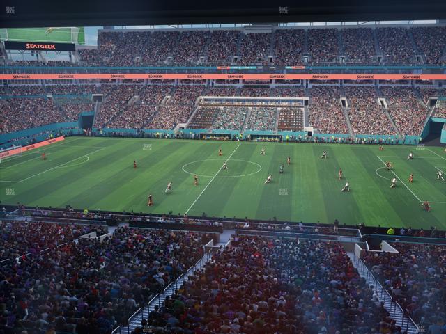 Hard Rock Stadium - Section Mezzanine Suite 17 B Seat View