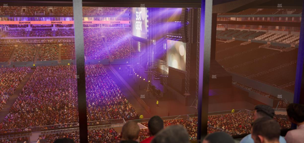 Hard Rock Stadium - Section Mezzanine Suite 17 B Seat View