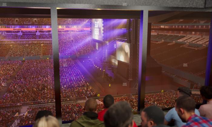 Hard Rock Stadium - Section Mezzanine Suite 17 B Seat View