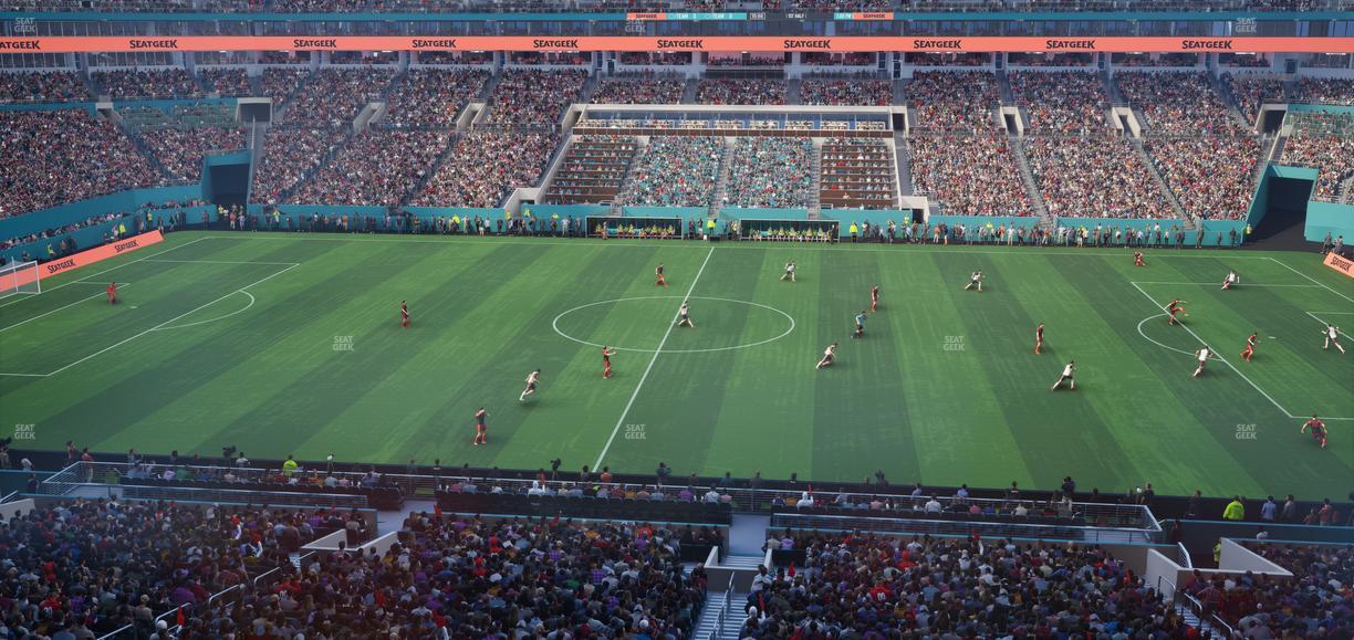 Hard Rock Stadium - Section Mezzanine Suite 17 C Seat View