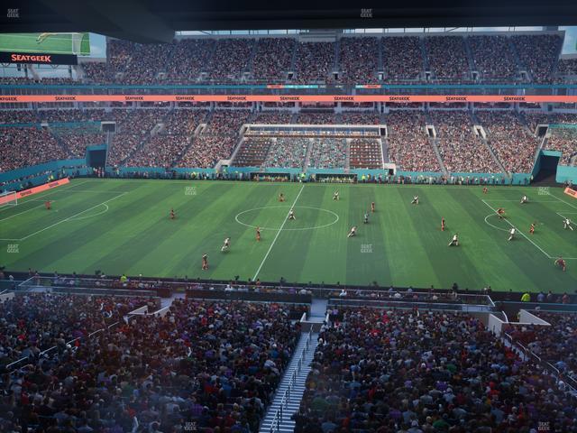Hard Rock Stadium - Section Mezzanine Suite 17 C Seat View