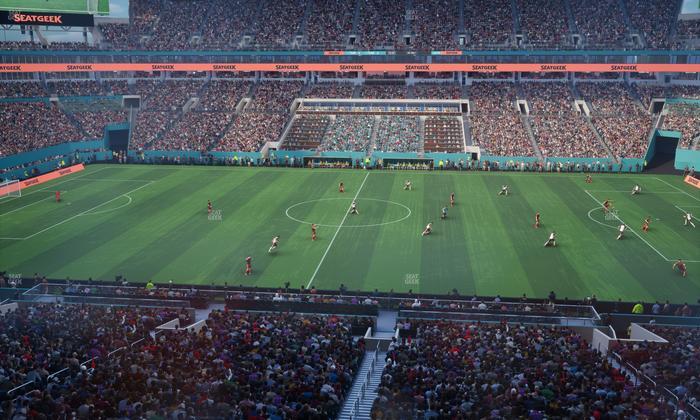 Hard Rock Stadium - Section Mezzanine Suite 17 C Seat View