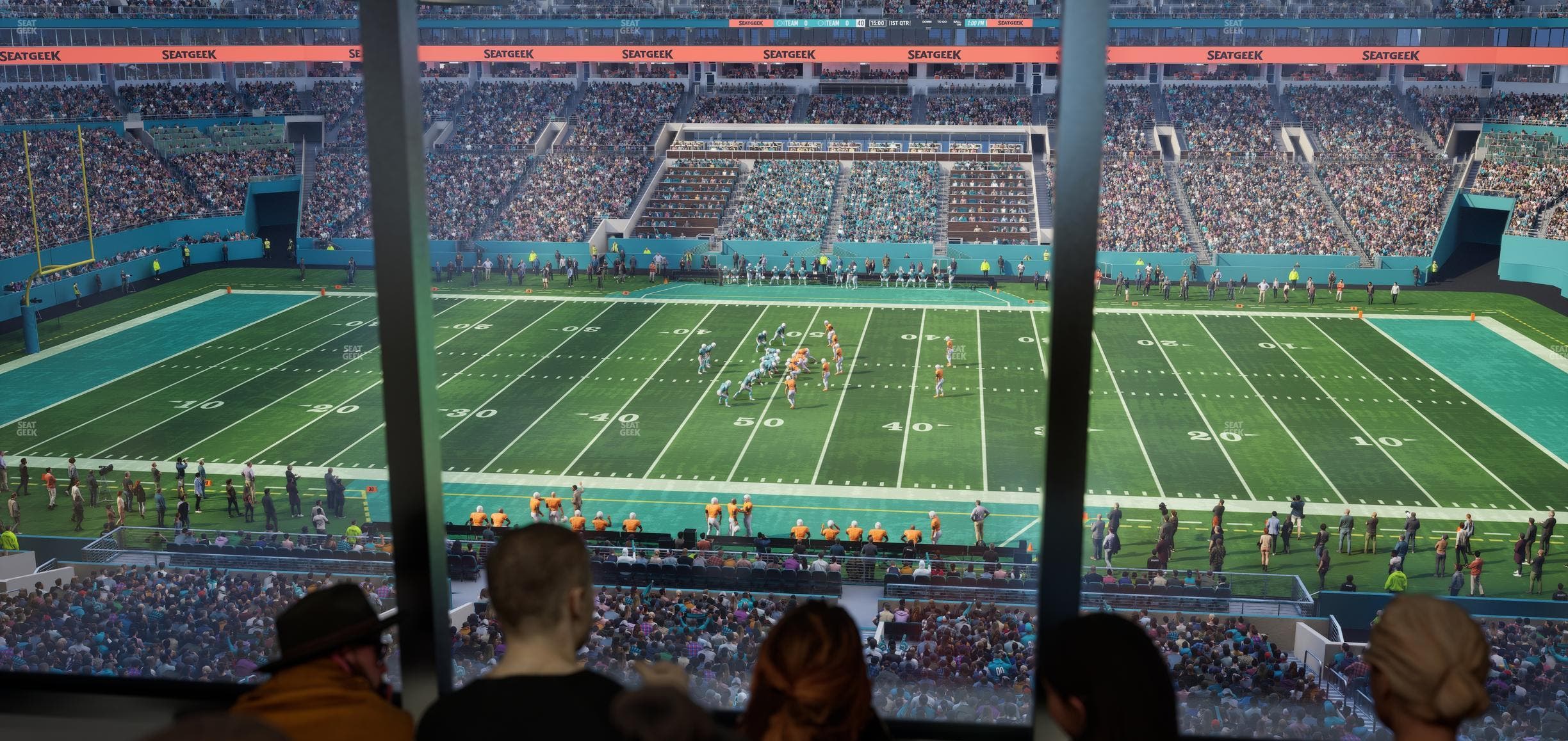 Hard Rock Stadium - Section Mezzanine Suite 17 C Seat View