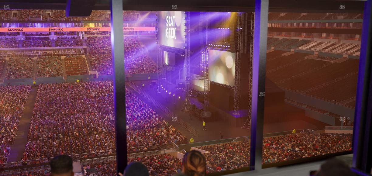 Hard Rock Stadium - Section Mezzanine Suite 18 A Seat View