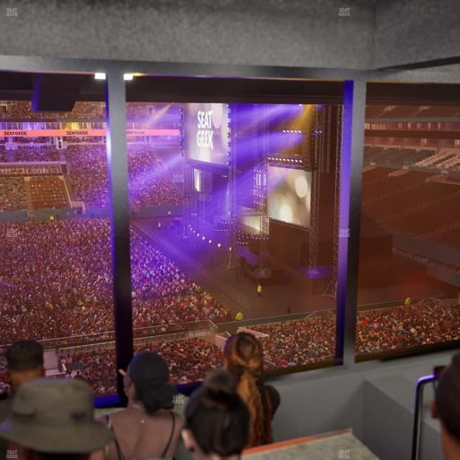 Hard Rock Stadium - Section Mezzanine Suite 18 A Seat View