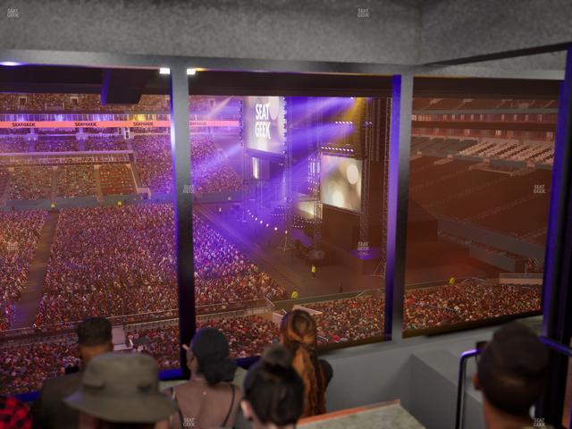 Hard Rock Stadium - Section Mezzanine Suite 18 A Seat View