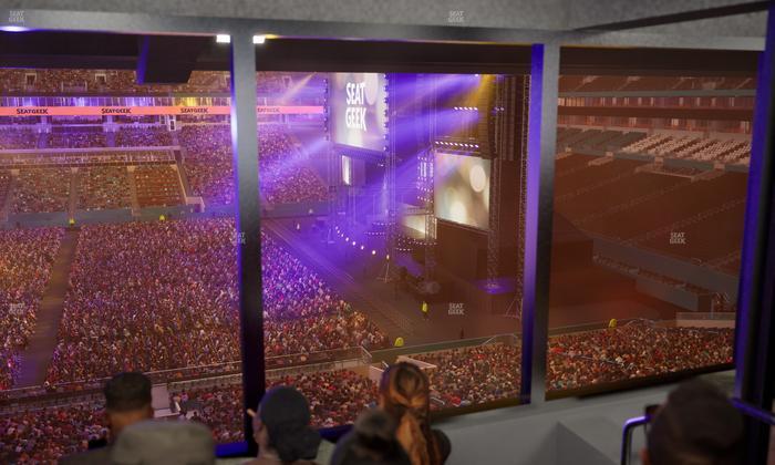 Hard Rock Stadium - Section Mezzanine Suite 18 A Seat View