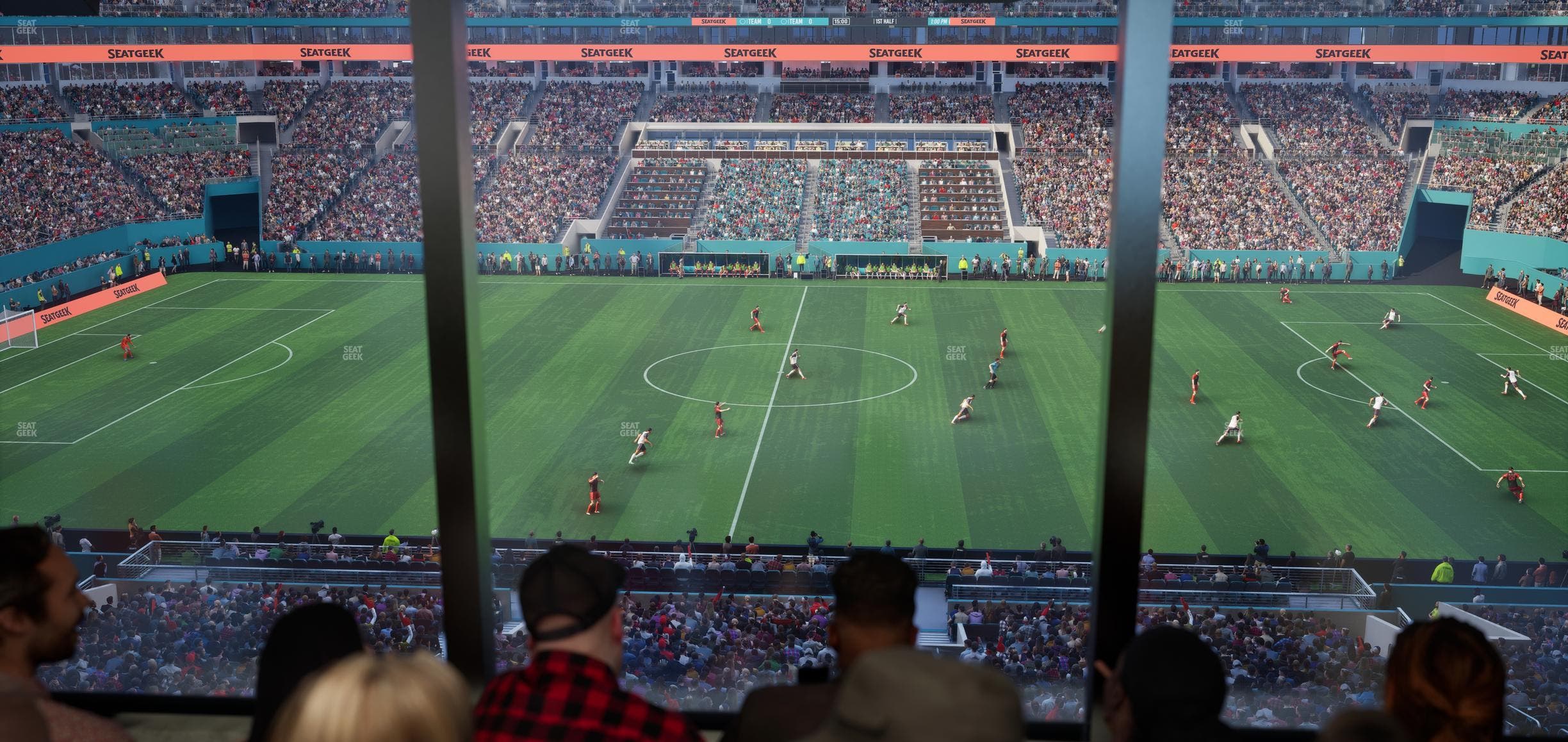 Hard Rock Stadium - Section Mezzanine Suite 18 A Seat View