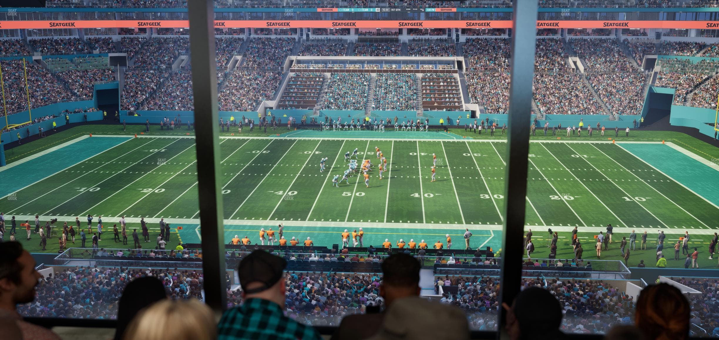 Hard Rock Stadium - Section Mezzanine Suite 18 A Seat View