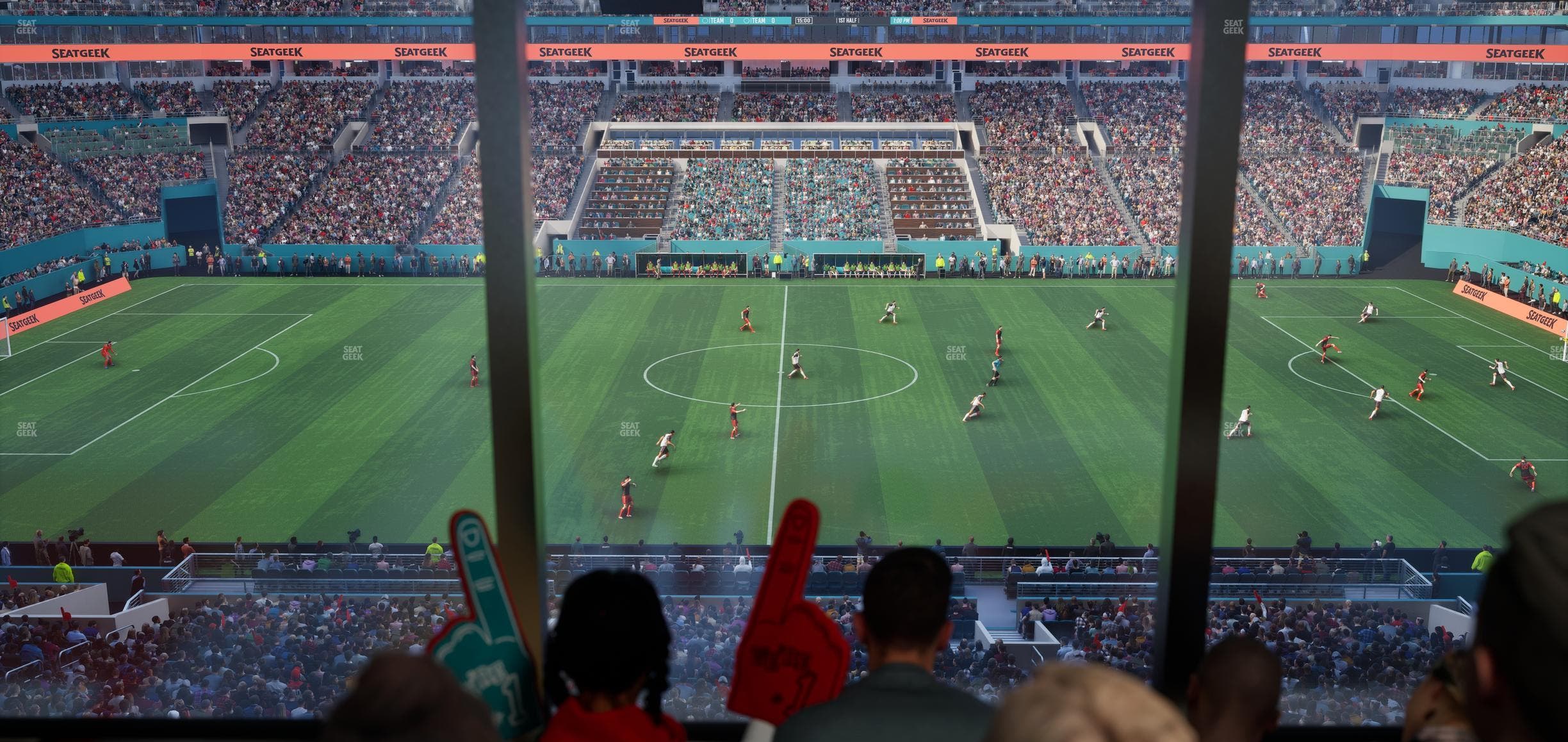 Hard Rock Stadium - Section Mezzanine Suite 18 B Seat View