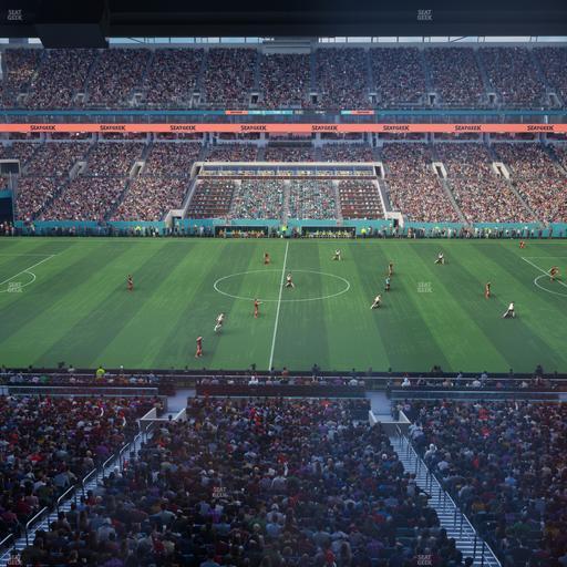 Hard Rock Stadium - Section Mezzanine Suite 18 B Seat View