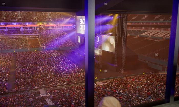 Hard Rock Stadium - Section Mezzanine Suite 18 B Seat View