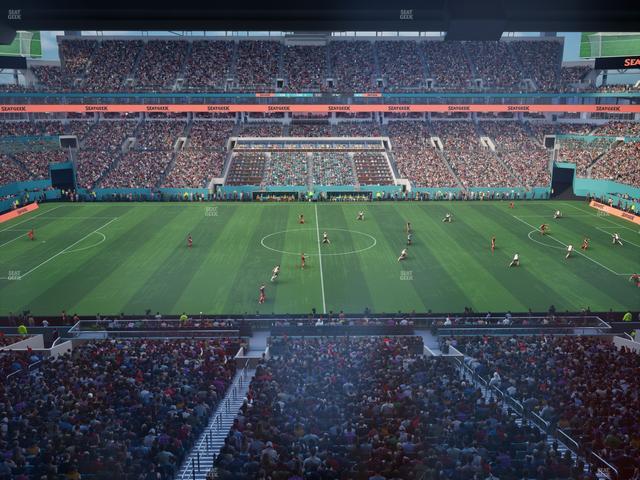 Hard Rock Stadium - Section Mezzanine Suite 18 C Seat View