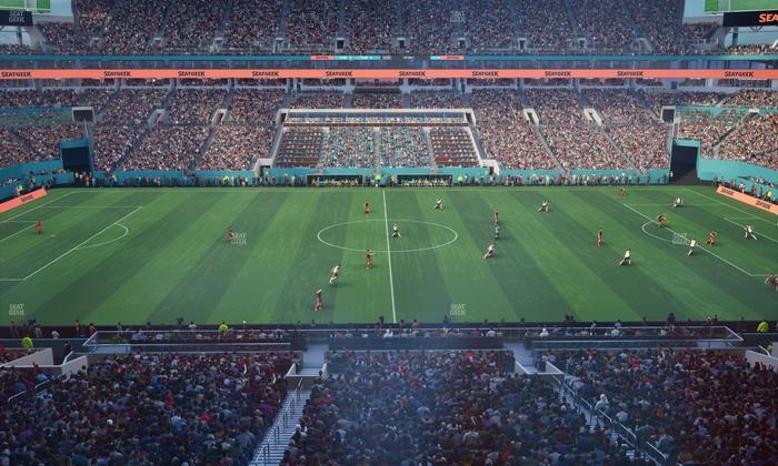 Hard Rock Stadium - Section Mezzanine Suite 18 C Seat View