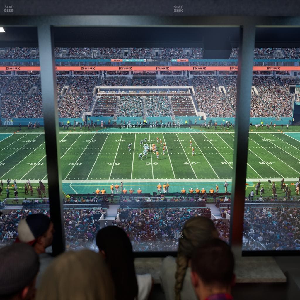 Hard Rock Stadium - Section Mezzanine Suite 18 C Seat View