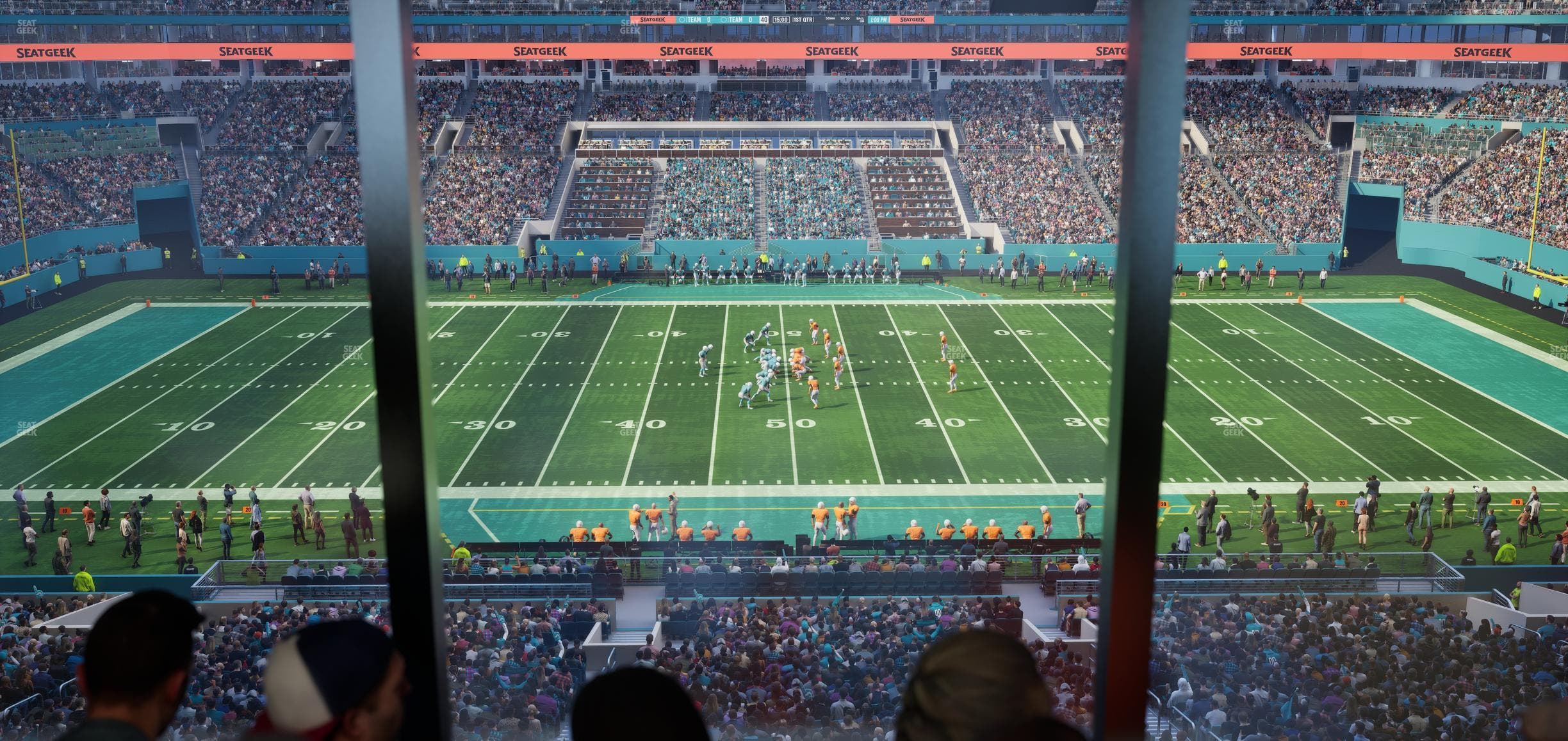 Hard Rock Stadium - Section Mezzanine Suite 18 C Seat View