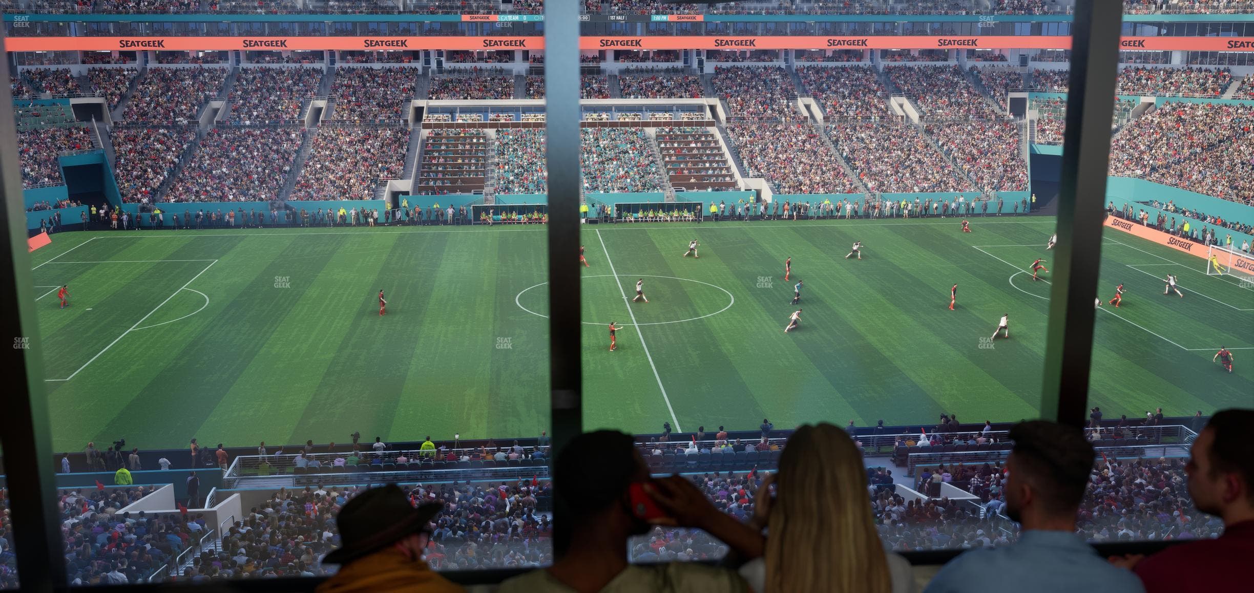 Hard Rock Stadium - Section Mezzanine Suite 19 A Seat View