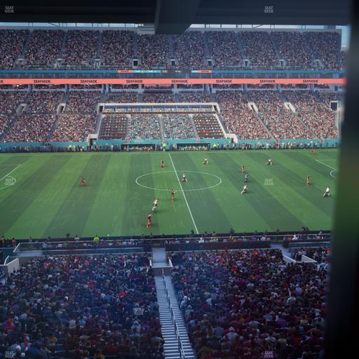 Hard Rock Stadium - Section Mezzanine Suite 19 A Seat View