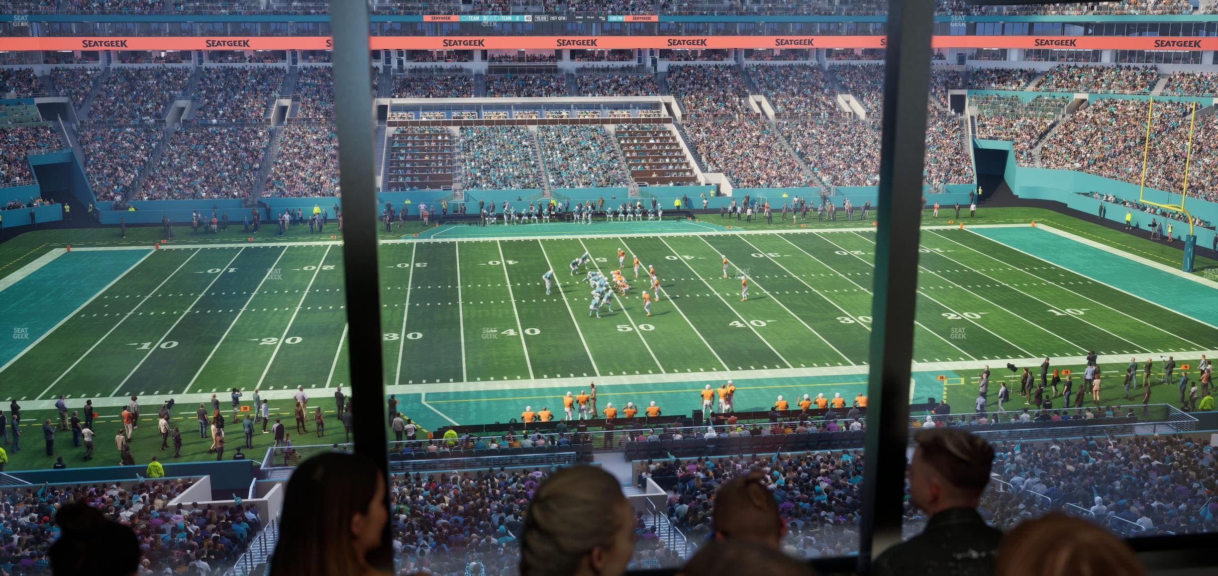 Hard Rock Stadium - Section Mezzanine Suite 19 B Seat View
