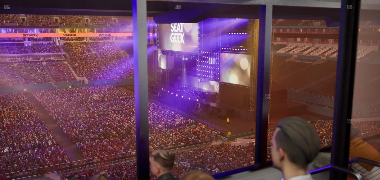 Hard Rock Stadium - Section Mezzanine Suite 19 B Seat View