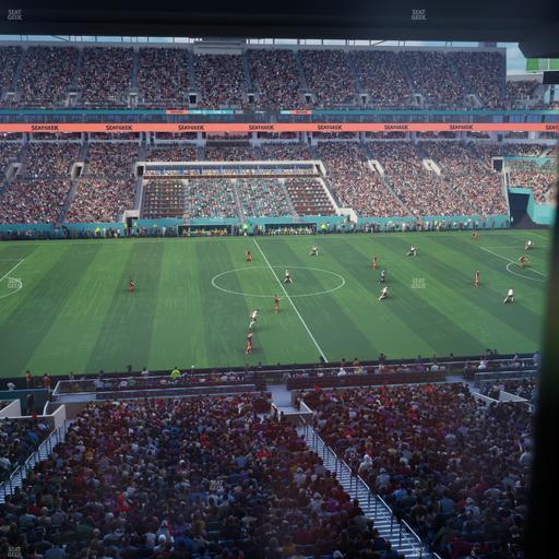 Hard Rock Stadium - Section Mezzanine Suite 19 B Seat View