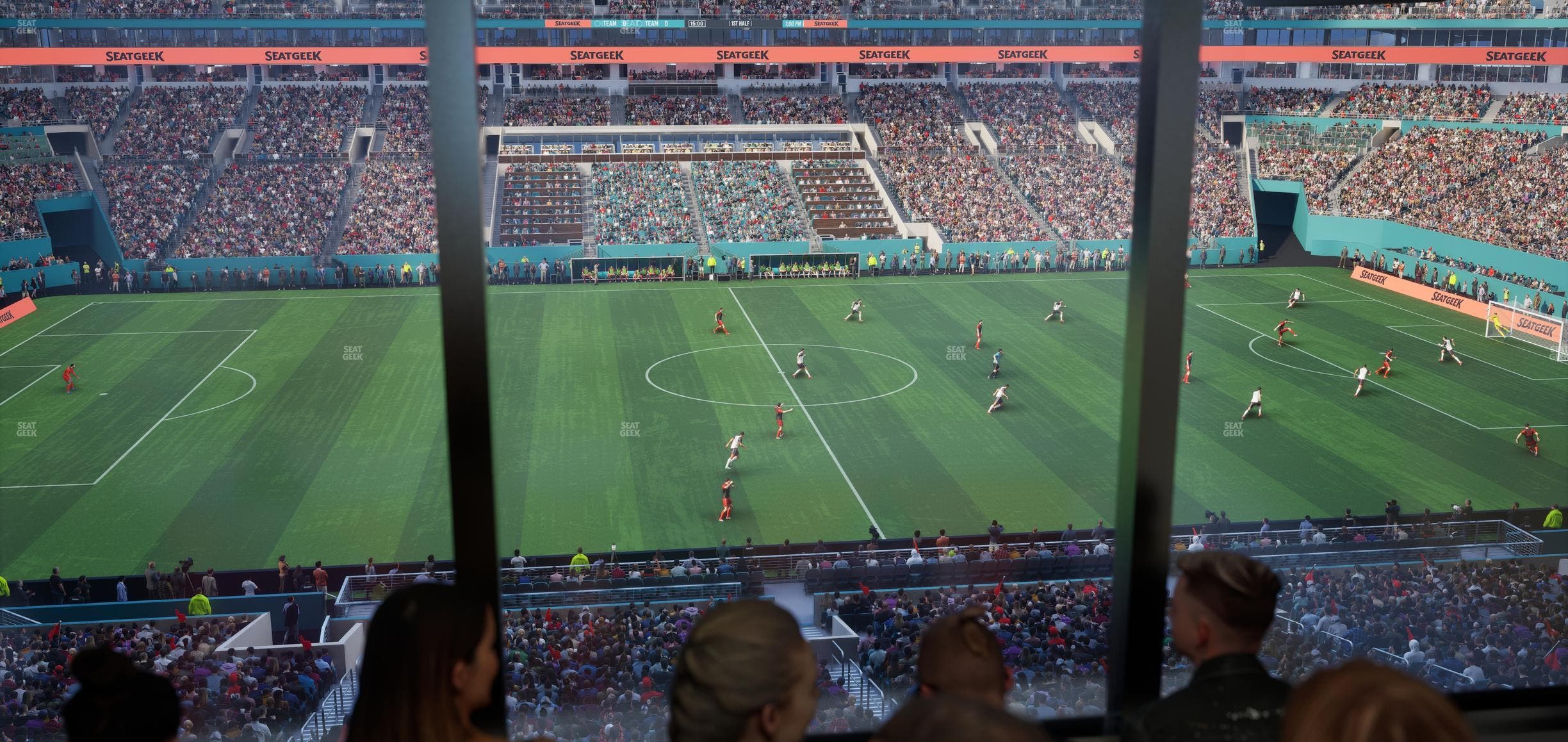 Hard Rock Stadium - Section Mezzanine Suite 19 B Seat View