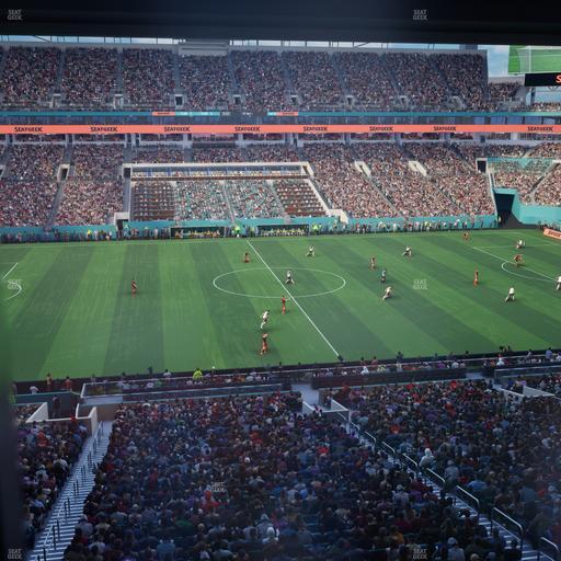 Hard Rock Stadium - Section Mezzanine Suite 19 C Seat View