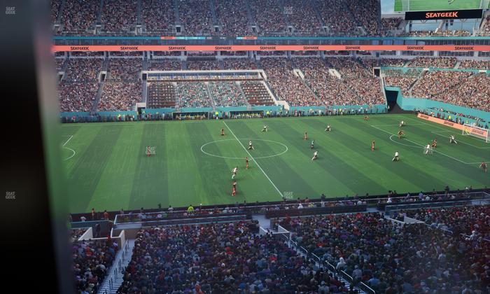 Hard Rock Stadium - Section Mezzanine Suite 19 C Seat View