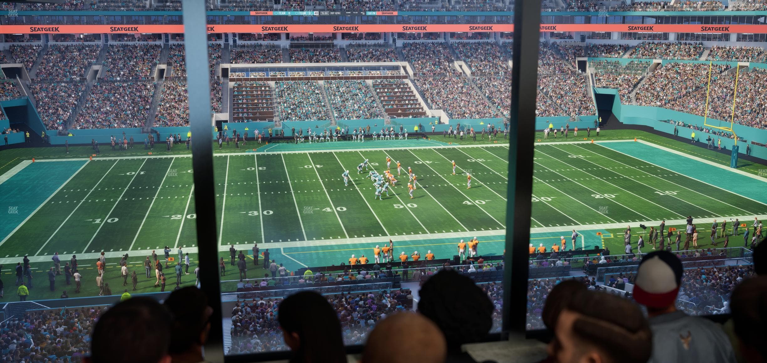 Hard Rock Stadium - Section Mezzanine Suite 19 C Seat View