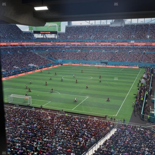 Hard Rock Stadium - Section Mezzanine Suite 2 A Seat View