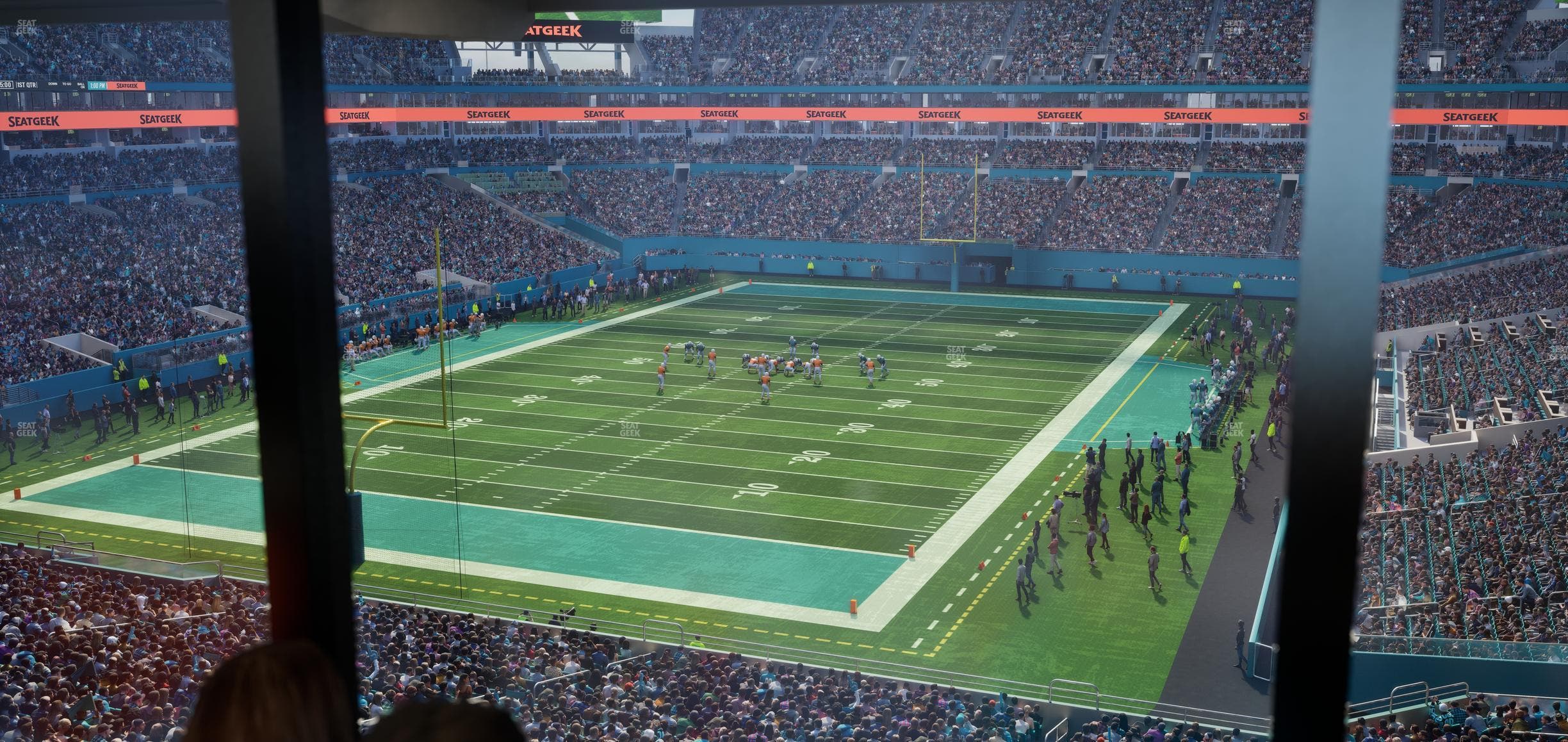 Hard Rock Stadium - Section Mezzanine Suite 2 A Seat View