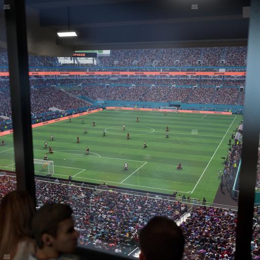 Hard Rock Stadium - Section Mezzanine Suite 2 A Seat View