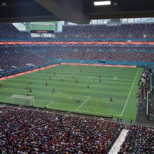 Hard Rock Stadium - Section Mezzanine Suite 2 B Seat View