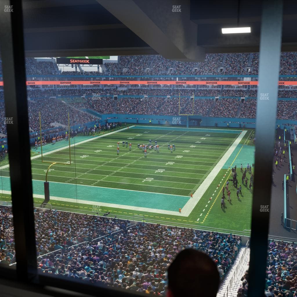 Hard Rock Stadium - Section Mezzanine Suite 2 B Seat View