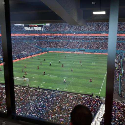 Hard Rock Stadium - Section Mezzanine Suite 2 B Seat View