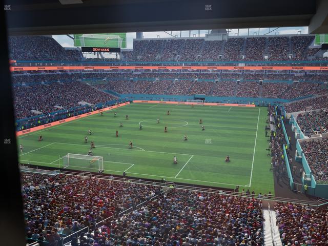 Hard Rock Stadium - Section Mezzanine Suite 2 C Seat View