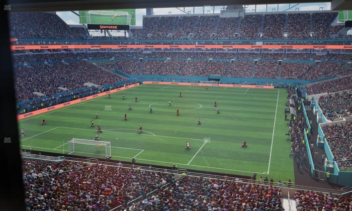 Hard Rock Stadium - Section Mezzanine Suite 2 C Seat View