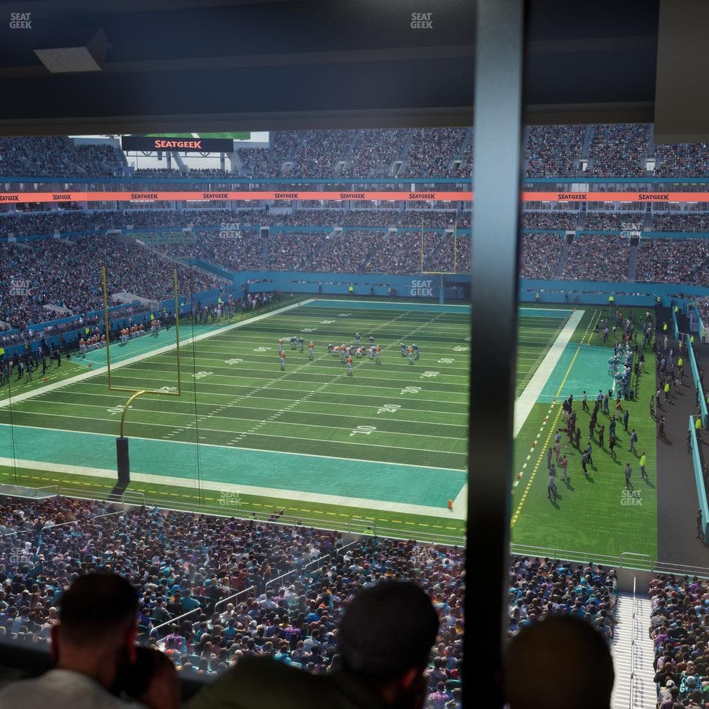 Hard Rock Stadium - Section Mezzanine Suite 2 C Seat View