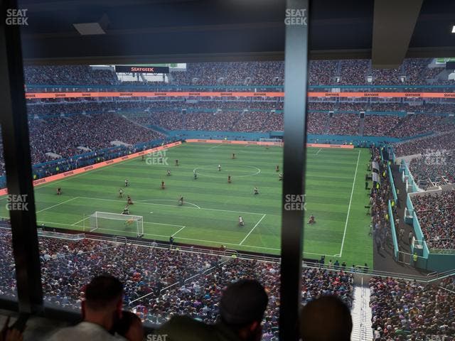 Hard Rock Stadium - Section Mezzanine Suite 2 C Seat View