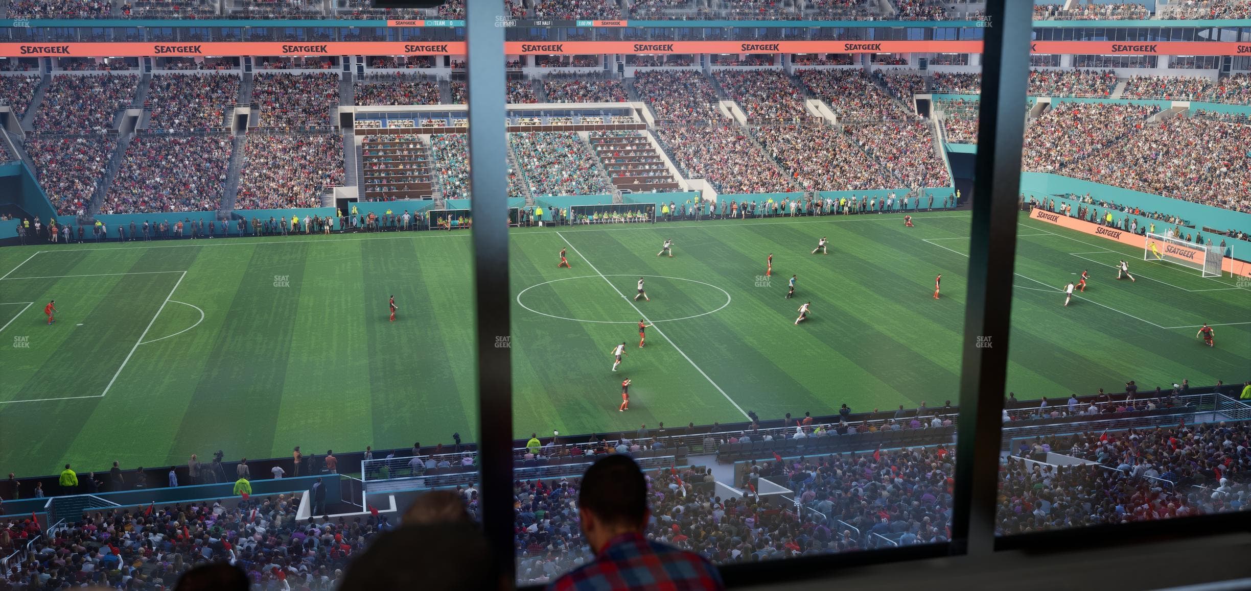 Hard Rock Stadium - Section Mezzanine Suite 20 A Seat View