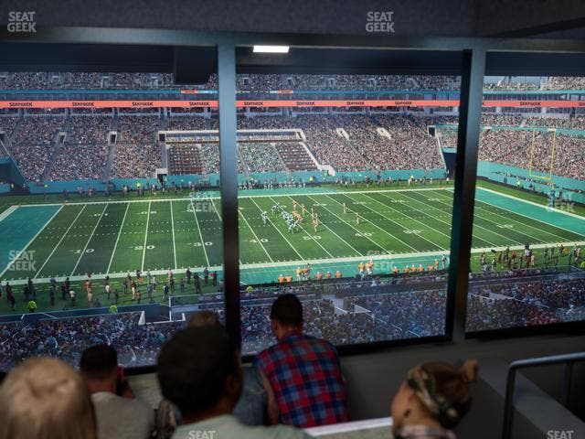 Hard Rock Stadium - Section Mezzanine Suite 20 A Seat View