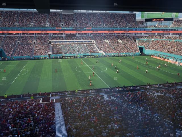 Hard Rock Stadium - Section Mezzanine Suite 20 A Seat View