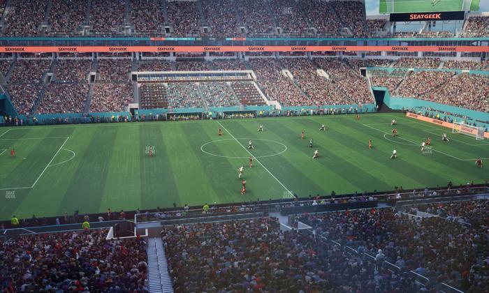 Hard Rock Stadium - Section Mezzanine Suite 20 A Seat View