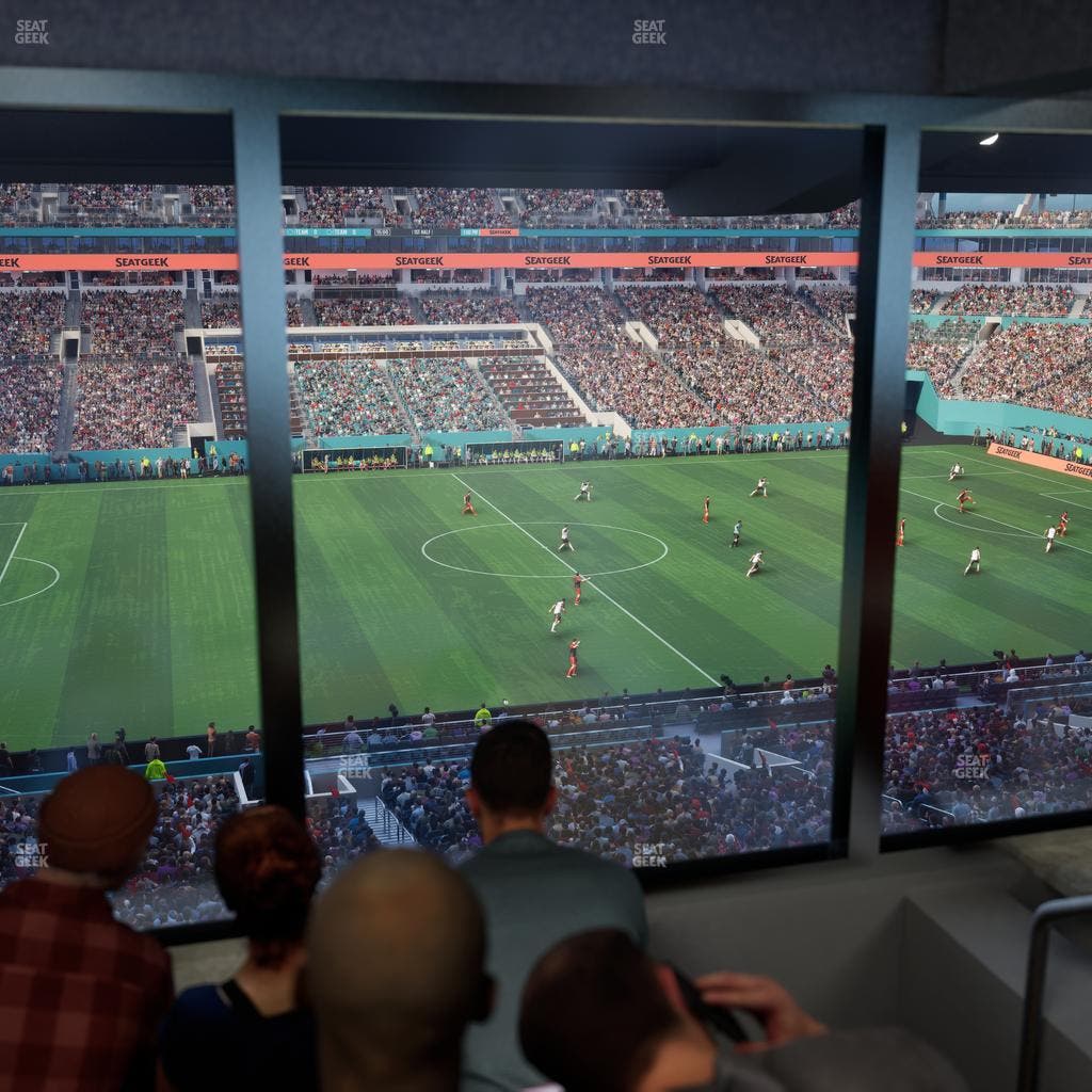 Hard Rock Stadium - Section Mezzanine Suite 20 B Seat View