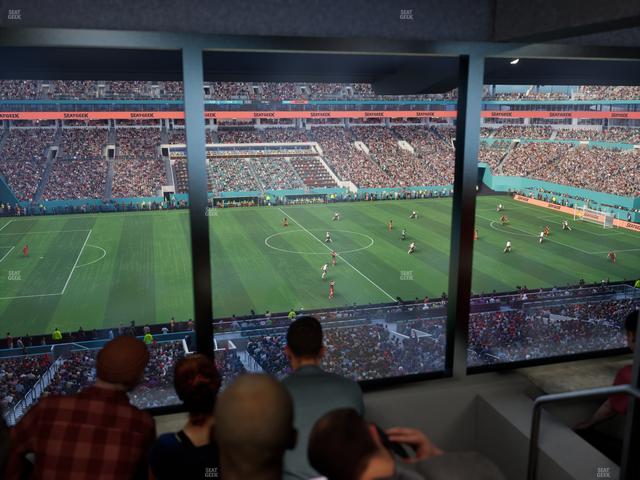 Hard Rock Stadium - Section Mezzanine Suite 20 B Seat View Hard Rock Stadium - Section Mezzanine Suite 20 B Seat View