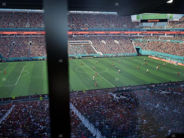 Hard Rock Stadium - Section Mezzanine Suite 20 B Seat View