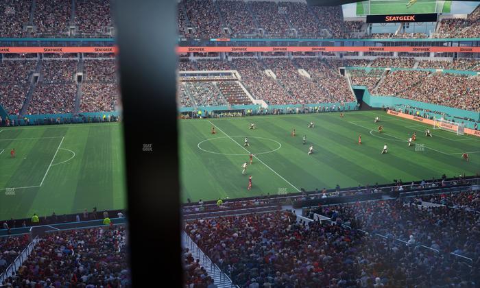 Hard Rock Stadium - Section Mezzanine Suite 20 B Seat View