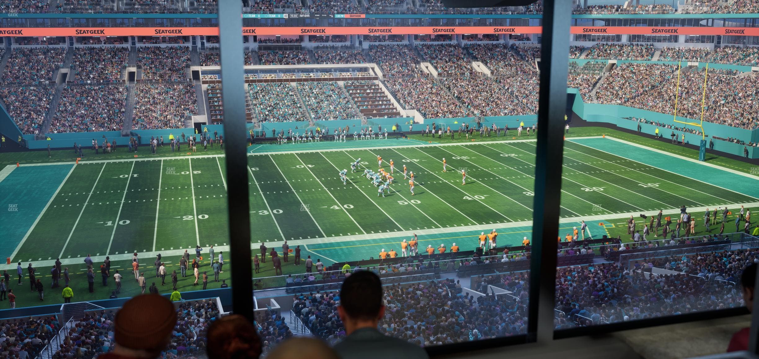 Hard Rock Stadium - Section Mezzanine Suite 20 B Seat View