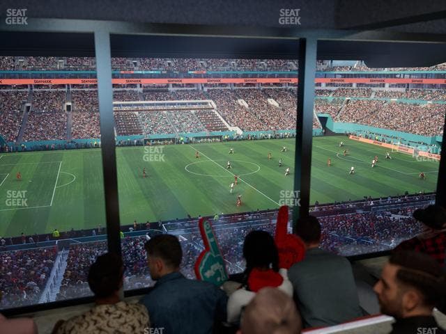 Hard Rock Stadium - Section Mezzanine Suite 20 C Seat View